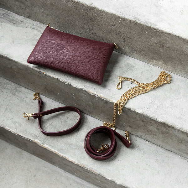 Zuri Multifunction Pouch - Bordeaux