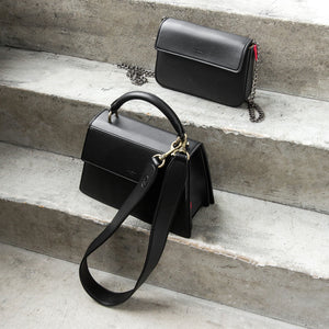 Hamilton Satchel [Signet] - Black