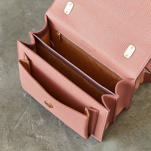 Eloise Satchel - Mauve Pink