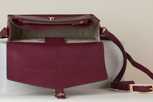 Anya Cross-body - Bordeaux