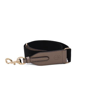 Webbing Strap - Black / Light Mud Gray