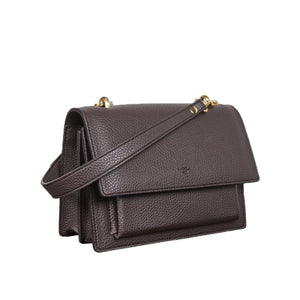 Eloise Satchel [Signet] - Dark Brown [Sample Sale]