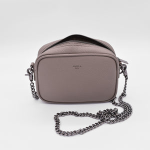 Grace Micro Crossbody [Signet] - Light Mud Gray