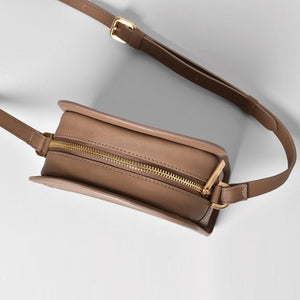 Luna Cross-Body - Mud Gray