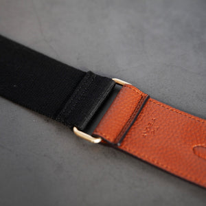 Webbing Strap - Black / Brown