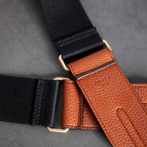 Webbing Strap - Black / Brown