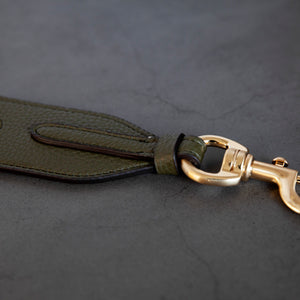 Webbing Strap - Ivory / Deep Olive