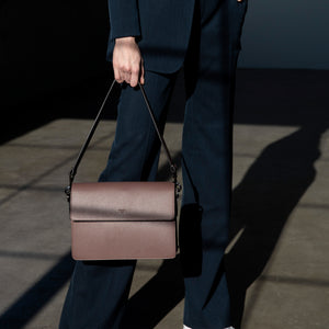 Hamilton Shoulder Bag [Signet] - French Beige