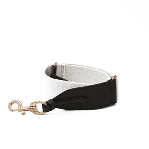 Webbing Strap - Ivory / Black