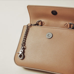 Hamilton Mini Chain Cross-body - Mud Beige