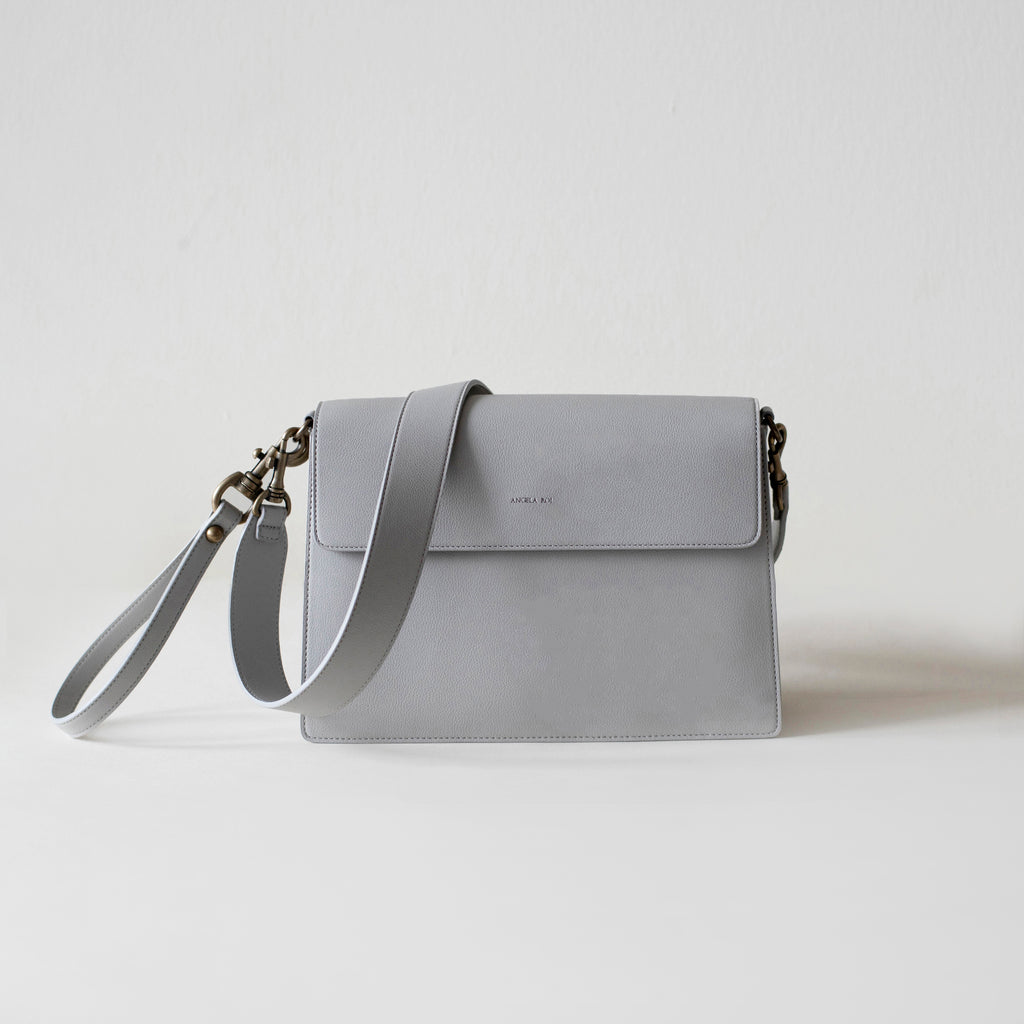 Hamilton Shoulder Bag - Light Gray