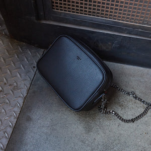 Grace Mini Crossbody [Signet] - Black [Sample Sale] - only one left