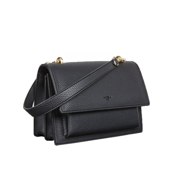 Eloise Satchel [Signet] - Black [Sample Sale] - Only one left