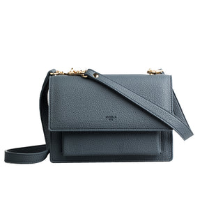 Eloise Satchel [Signet] - Stone Blue