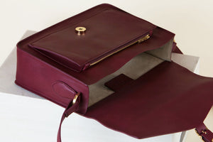 Anya Cross-body - Bordeaux