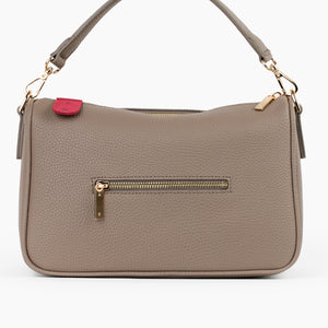 Grace Top Handle Shoulder [Signet] - Light Mud Gray [Sample Sale]