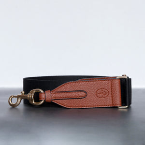 Webbing Strap - Black / Brown