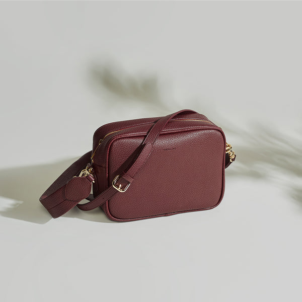 Grace Cross-body - Bordeaux