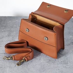 Hamilton Satchel [Signet] - Brown *Last unit left