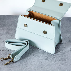 Hamilton Satchel [Signet] - Biscay Green [Sample Sale]