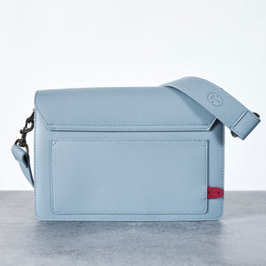 Hamilton Shoulder Bag [Signet] - Light Nude Blue