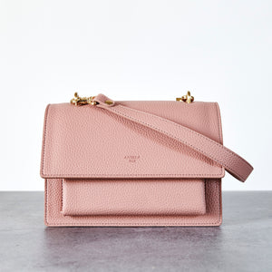 Eloise Satchel [Signet] - Coral Pink