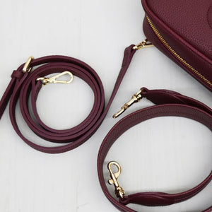 Grace Cross-body - Bordeaux