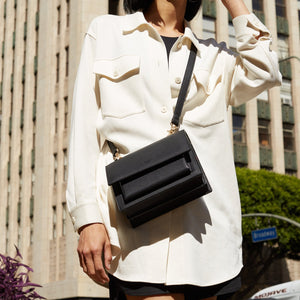Eloise Satchel [Signet] - Ash Rose [Sample Sale]
