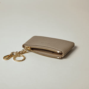 Zuri Card Pouch - Light Mud Gray