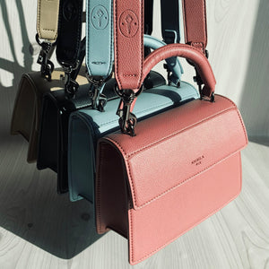 Hamilton Satchel Micro [Signet] - Nude Pink