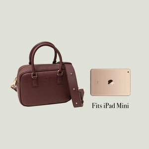 Barton Duffle Tote - Bordeaux [Sample Sale]