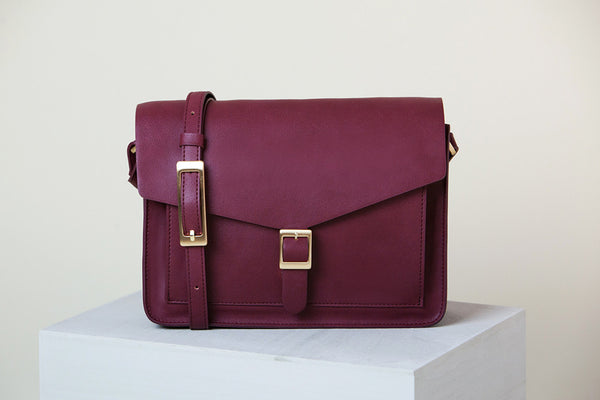 Anya Cross-body - Bordeaux