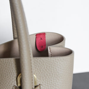 Cher Mini [Signet] - Light Mud Gray [Sample Sale] - Only One Unit Available *No Strap Included