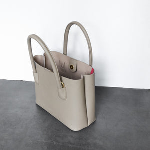 Cher Mini [Signet] - Light Mud Gray [Sample Sale] - Only One Unit Available *No Strap Included