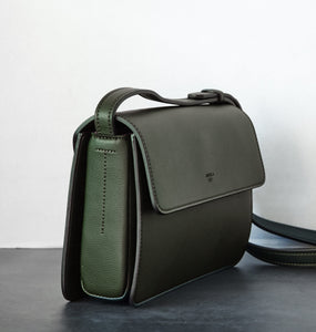 Hamilton Crossbody [Signet] - Deep Olive