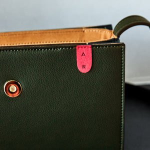 Hamilton Crossbody [Signet] - Deep Olive