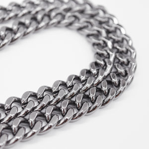 Chain Strap - Gunmetal Silver