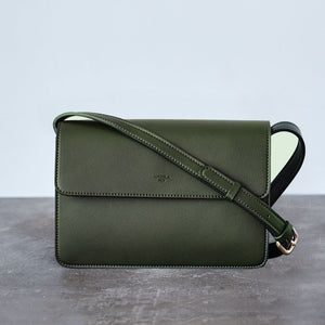 Hamilton Crossbody [Signet] - Deep Olive