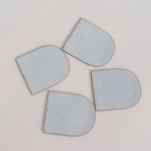 AR Coaster Set - Light Mud Gray / Light Blue