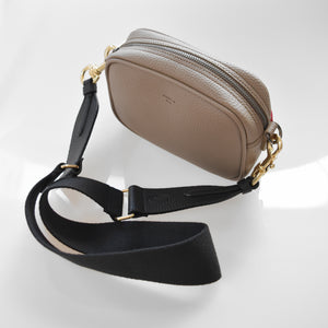 Grace Micro Crossbody [Signet] - Light Mud Gray