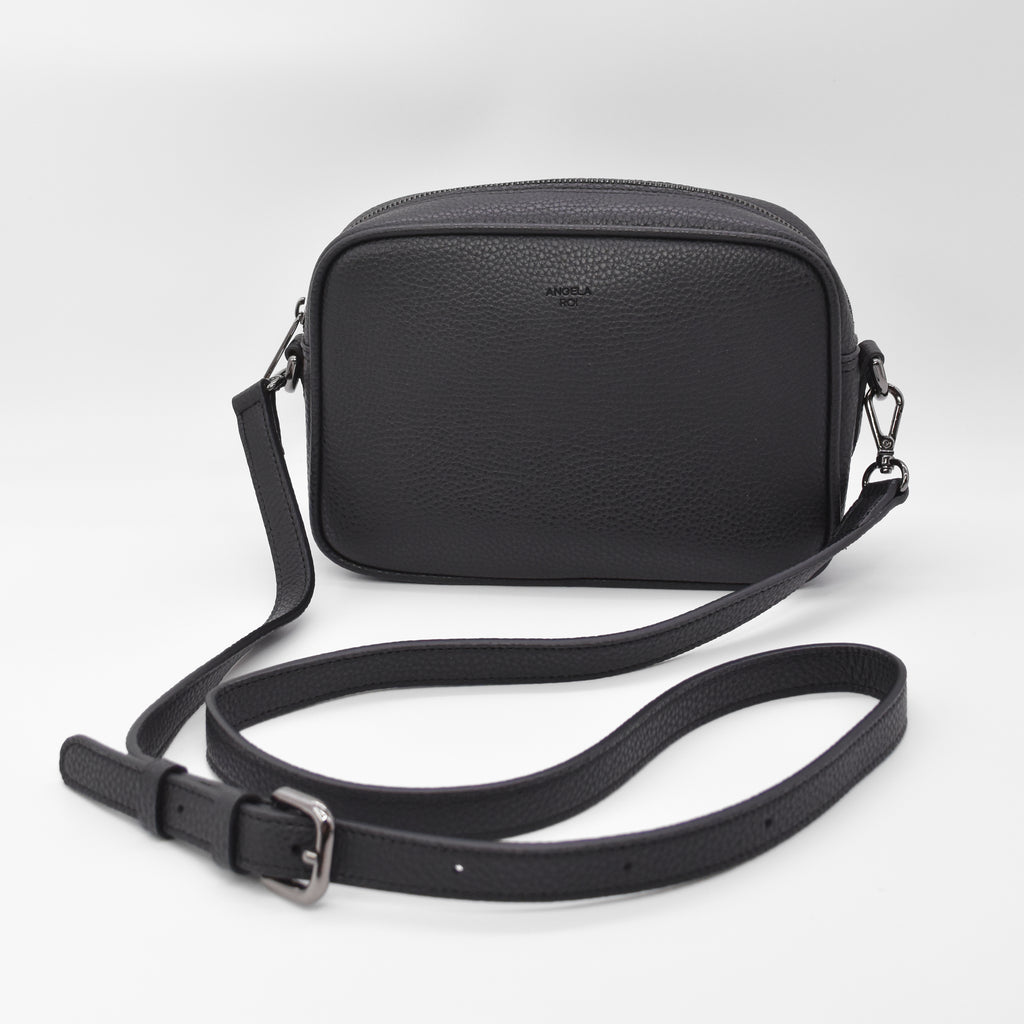 Angela Roi Grace Mini Crossbody [Signet] - Black