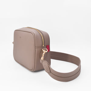 Grace Crossbody [Signet] - Light Mud Gray