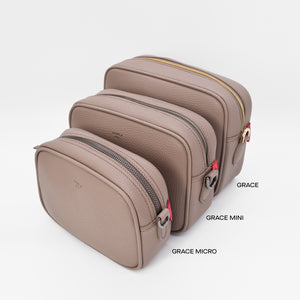 Grace Crossbody [Signet] - Light Mud Gray [Sample Sale]