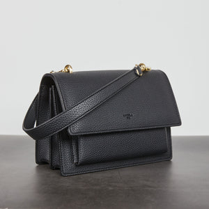 Eloise Satchel [Signet] - Black