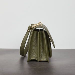 Eloise Satchel [Signet] - Deep Olive [Sample Sale]