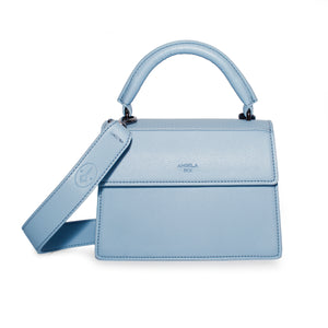 Hamilton Satchel Micro [Signet] - Nude Light Blue