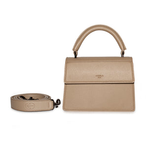 Hamilton Satchel Micro [Signet] - French Beige [Sample Sale]