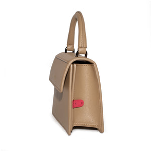 Hamilton Satchel Micro [Signet] - French Beige [Sample Sale]