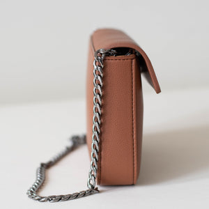 Hamilton Mini Chain Cross-body - Brown