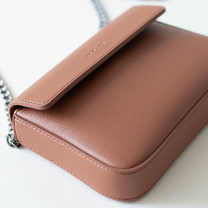 Hamilton Mini Chain Cross-body - Brown